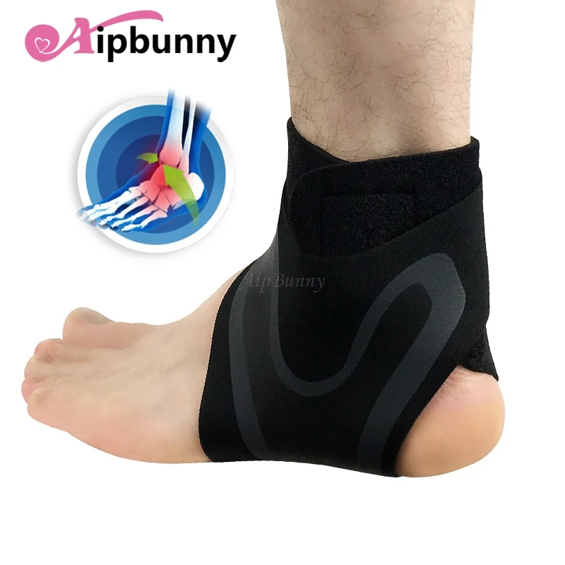 

1 Pcs Pressurizable Sport Basketball Ankle Support Soccer Volleyball Running Jogger Ankle Brace Guard Anti Sprain Tobillera Sock