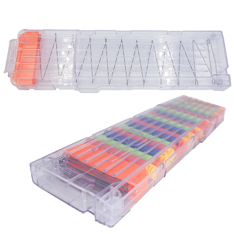 2017 1 Pcs Toy Gun Soft Bullet Clips For Gun Toy 18 Bullets Ammo