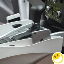 Высокое качество Творческий автомобиль коробка для хранения Материал Авто Автокресло Gap карман Catcher Организатор герметичность хранения фургон сумка