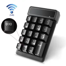 2.4g беспроводное устройство Bluetooth цифровой клавиатуры компьютера финансовые Бухгалтерия мини клавиатура