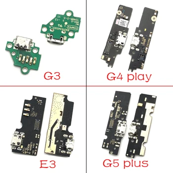 

USB Charging Port Dock Charger Plug Connector Board Flex Cable For Motorola Moto M E3 E4 E4T E5 G3 G4 G5 G6 P30 Play Plus X4