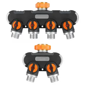 

4 Split Garden Hose Quick Coupling 2 Split Y-Joint Valve Agriculture Tools