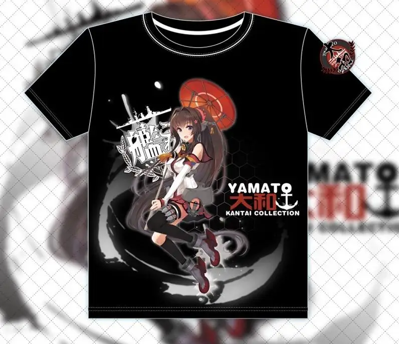 Kan Colle T-shirt Naka Men/'s L size Movic Kantai Collection FROM JAPAN