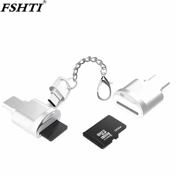 

Portable USB 3.1 to Type-C Adapter USB to Type C Micro Converter OTG Adapter with TF SD Memory Card Reader