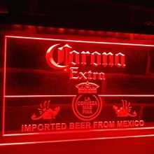 LE040-Corona Мексика Пивной бар Pub клуб светодиодный неоновый свет знак домашнего декора ремесла