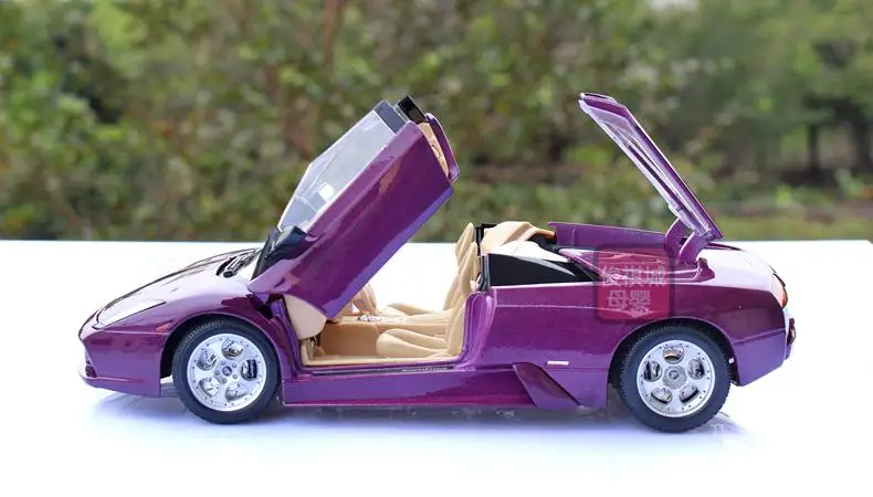 Литые 1:18 модели автомобилей Коллекционная модель спортивный автомобиль mkd2 игрушки для детей LP640 Murcielago Roadster