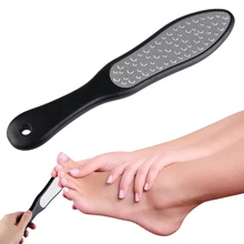 1 шт. новая сухая для ступней с трещинами уход двусторонняя педикюрная Шлифовальная Пилка Для Ног скребок удаление натоптышей инструмент для полировки омертвевшей кожи