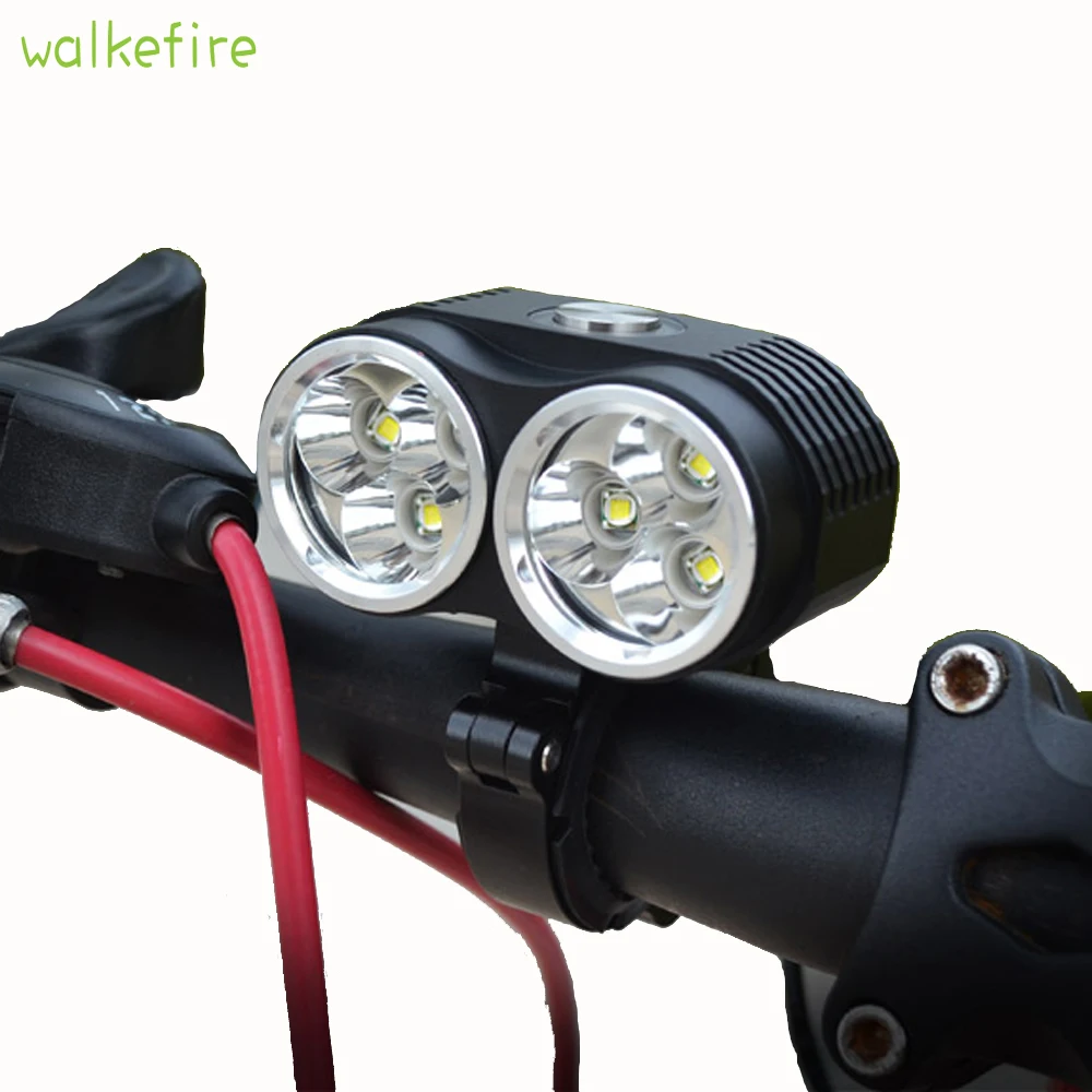 Walkefire Fahrradlampe Licht 10000LM 6 x XM L T6 LED fahrrad Licht 3