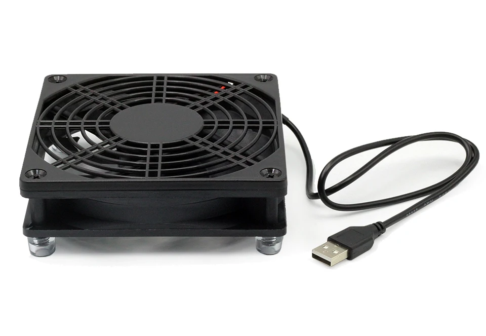 120 мм USB DC 5 в тихий вентилятор охлаждения, пластиковая сетчатая крышка и Силиконовая накладка для ноутбука/роутера/DVR/Playstation/Xbox/PC Кулер