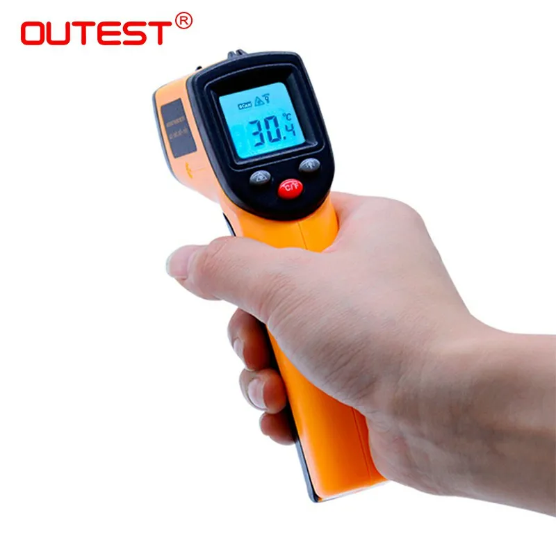 Digital Thermometer GM320 Red Laser Infrared Thermometer Non-Contact IR Pyrometer LCD Temperature Meter Gun Point Digital Thermometer GM320 Red Laser Infrared Thermometer Non-Contact IR Pyrometer LCD Temperature Meter Gun Point
