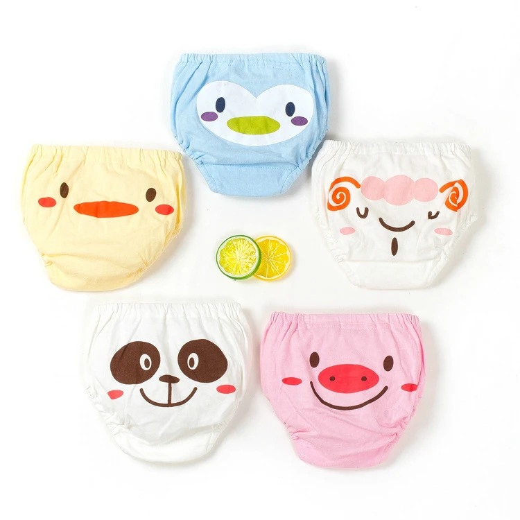 

Baby Cotton Training Pants Panties Baby Diapers Reusable Cloth Diaper Nappies Washable Infants Children Underwear Nappy Changing