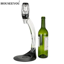 HOUSEEYOU Профессиональный винный графин аэрация вина набор мини Эфирное красное вино Быстрый аэратор с подставка для фильтра держатель барные инструменты