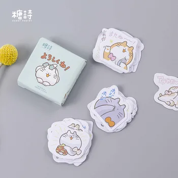 

DIY Colorful cat kawaii Stickers Diary Planner Journal Note Diary Paper Scrapbooking Albums PhotoTag