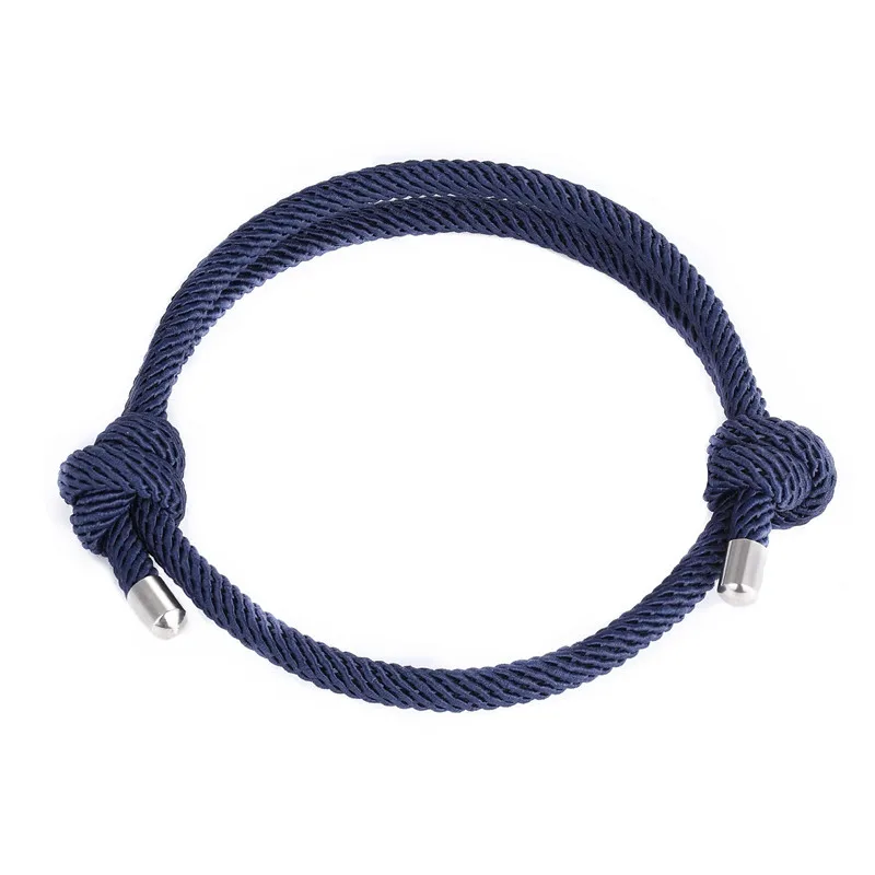 Sports Rope Lucky Survival Bracelet Women Men Handmade Colorful Milan Rope Couple Bracelets Femme Lover Jewelry friendship Gifts