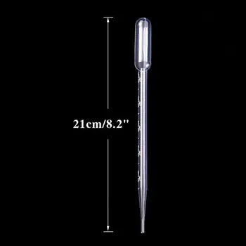 

120 Pcs 5ML Plastic Disposable Graduated Transfer Pipettes