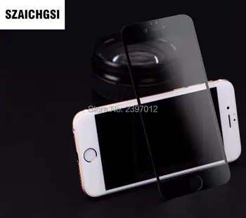 

SZAICHGSI 0.2mm For iPhone 7 plus 5.5inch Full Cover Tempered Glass Screen Protector Anti-Scratch Free Bubble wholesale 100pcs
