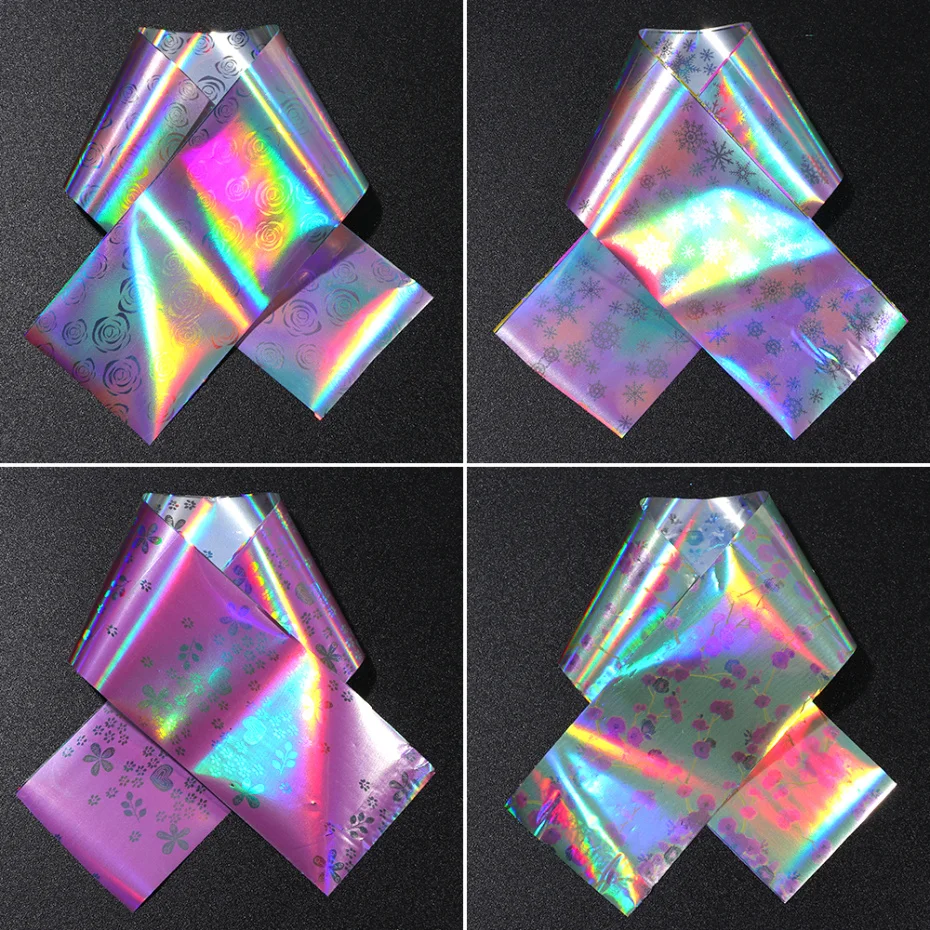 Romantic Pink Flowers Foil6