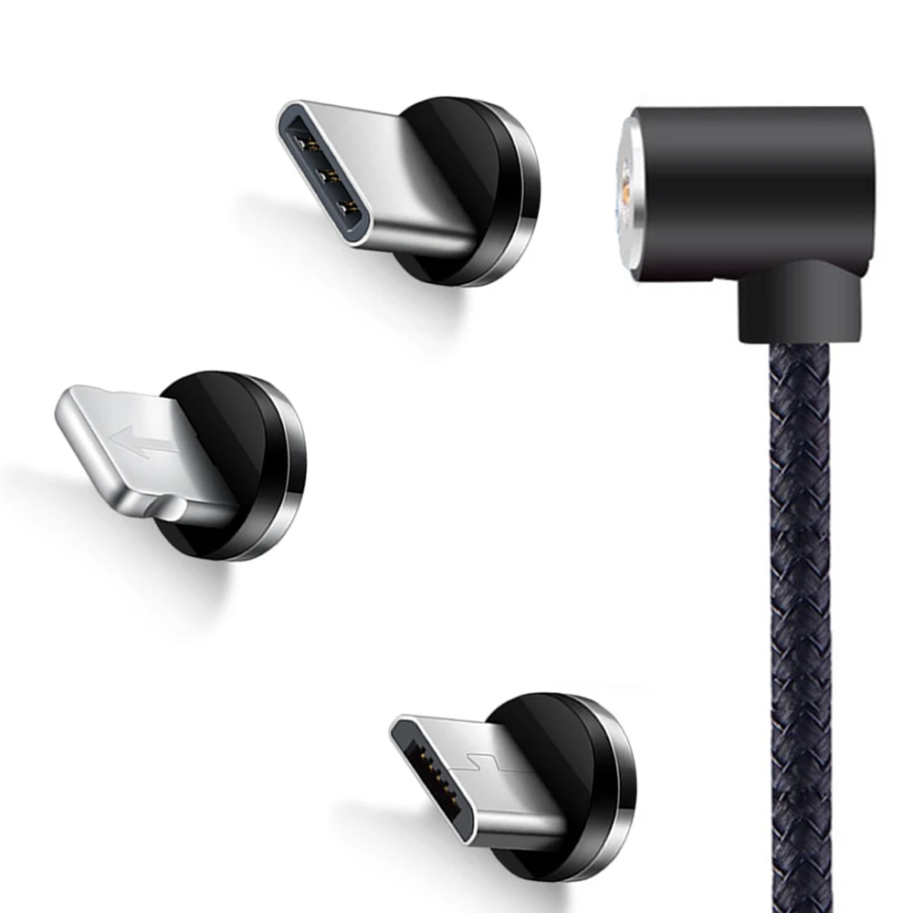 

Magnetic Cable For iPhone Micro USB Type C Mobile Phone Charging Cable Type-c Magnet Charger USB Cable for Samsung Galaxy S9 LG
