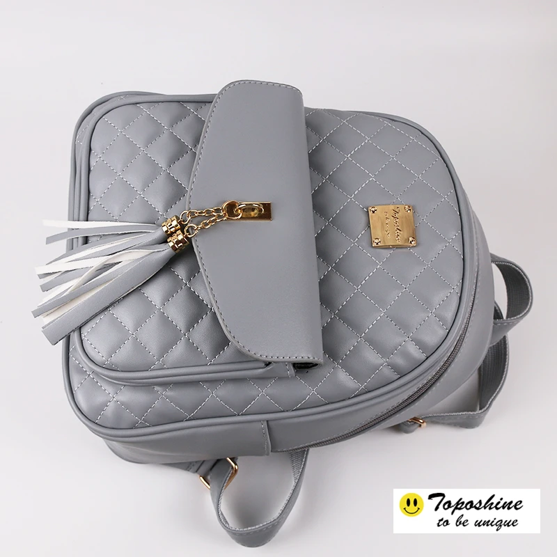  Toposhine 2018 Fashion Women Backpacks Black PU Leather Lady Backpacks Girls Backpacks Popular Cute - 32806297818