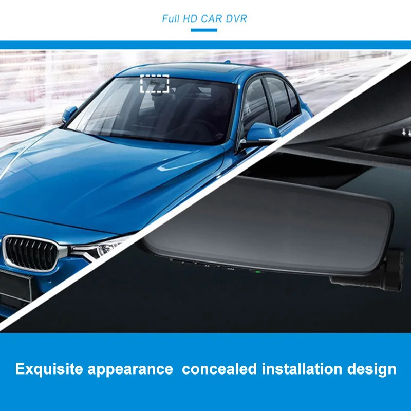 Новинка автомобильная камера 1080P HD видеорегистратор с Wi Fi и датчиком
