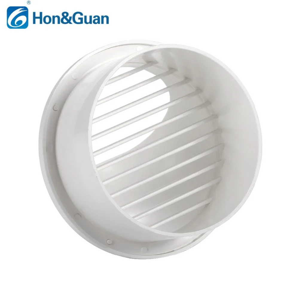 4/6inch ABS Round Wall Air Vent Ducting Ventilation Exhaust Grille Cover Outlet Heating Cooling & Vents Vents Household Supplies