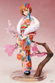 

VOCALOID Meiko Kimono Ver. 1/8 Scale PVC Figure Collectible Model Toy 18cm Hatsune Miku