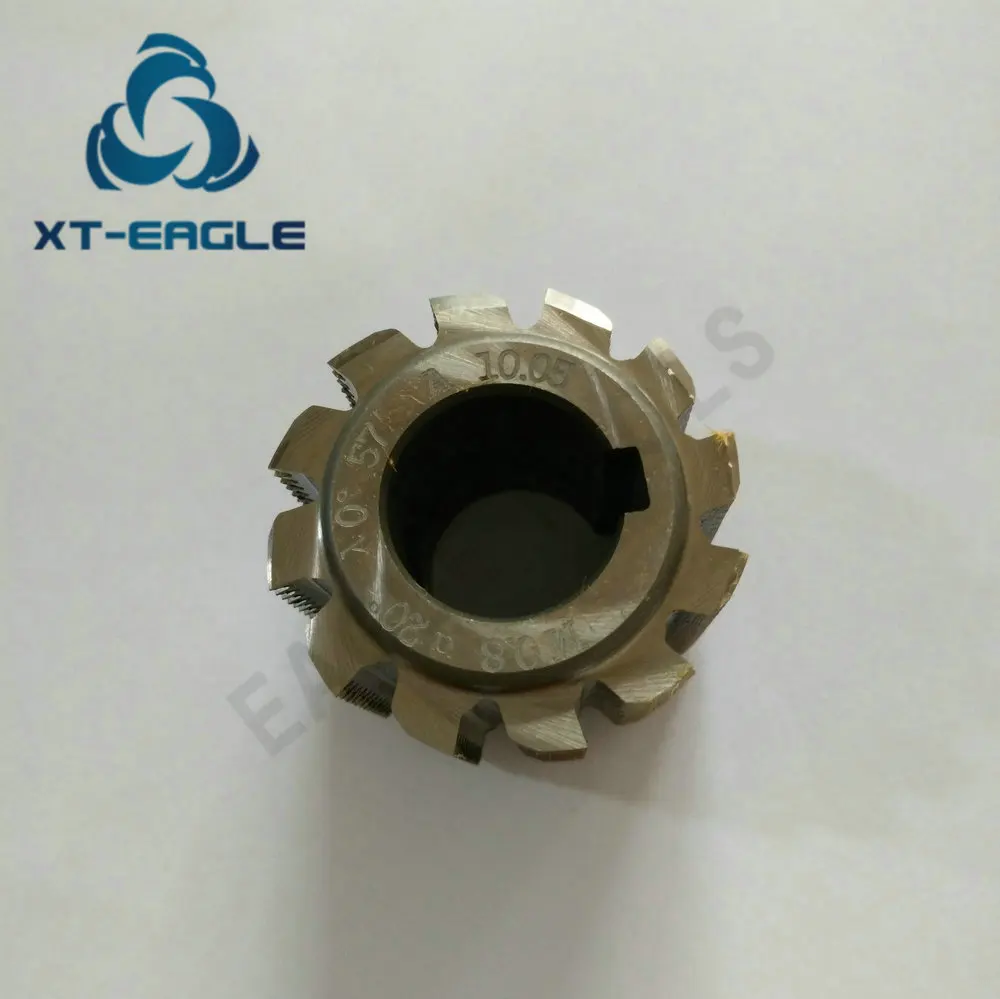 

HSS M0.8 Module Gear Hob Cutter PA20 degree 50*40*22hole