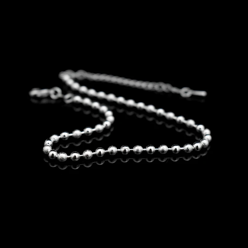 Anklet Bracelets Silver Anklets Ankle Chain Classic Small Round Ball Bead Anklets Foot Chain 925 Sterling Silver Ladies Foot Anklet Bracelet Women Jewelry