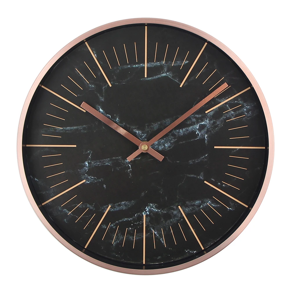 

Silent Clock Modern Design Quartz Metal Wall Clock Designer Wandklok Watches Quiet Horloge mural