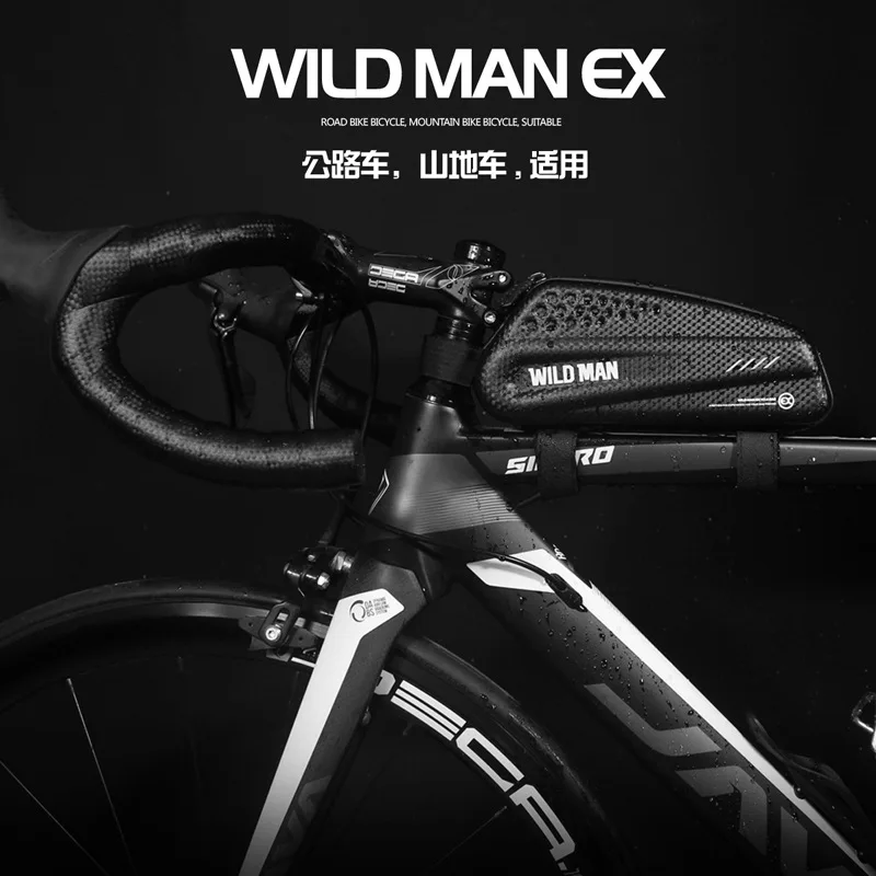TWTOPSE велосипедные сумки непромокаемые для MTB Велоспорт Передняя верхняя труба рама сумка большая емкость дорожный велоинструменты сумка велосипедные аксессуары