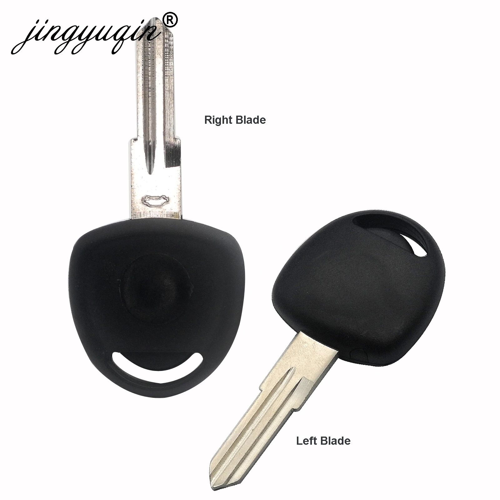 

jingyuqin Transponder Key Shell Case Fob HU100/HU43/YM28/HU46 Uncut Blade for Vauxhall Opel Key Blank Replacement Auto Key Cover