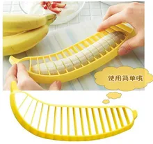 New useful tools Banana slicer fruit salad essential practical and convenient fruit slicer cut banana kitchen tools