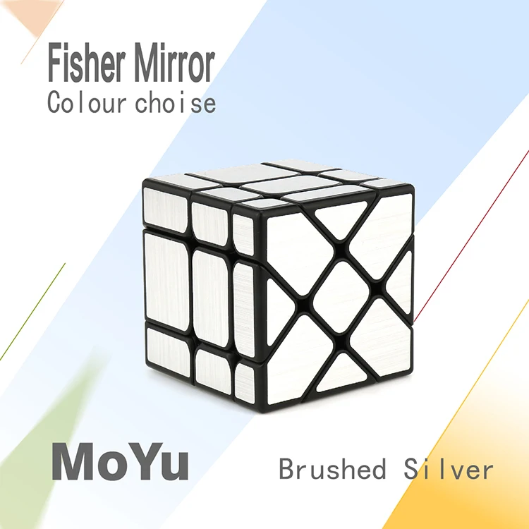 Новое поступление Moyu MoFangJiaoShi Fisher зеркальный куб головоломка волшебный