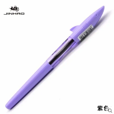 Цветная гелевая ручка JINHAO Cute Shark cap Jinhao черные чернила 0 5 мм нейтральные ручки