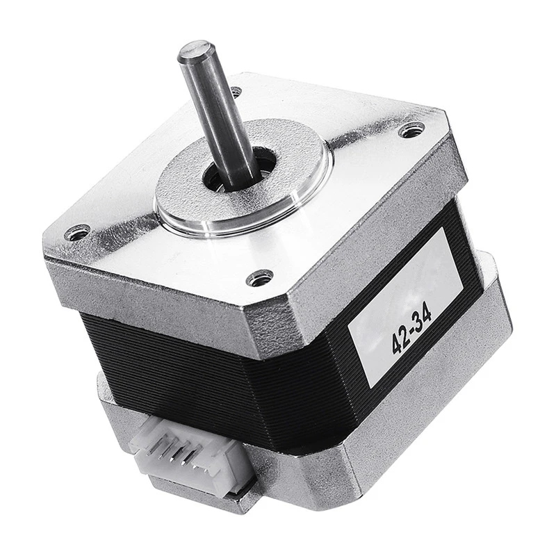 

Two Phase 1.8 Degrees 1.5A 42-34 RepRap 42mm Stepper Motor For Ender-3 3D Printer