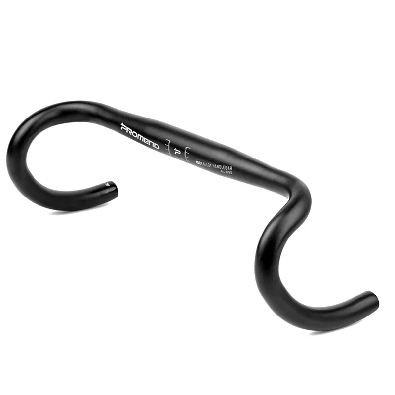 Best SEWS PROMEND Bicycle Accessories Handlebar 400mm Aluminium Alloy MTB Fixed Gear Road Bike Cycling Handlebar High Quality