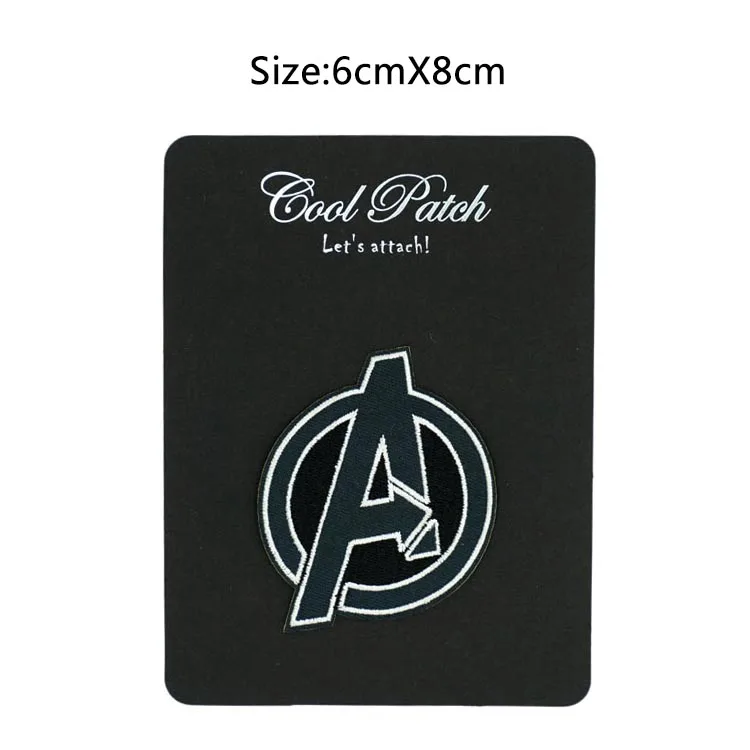 

AVENGERS ASSEMBLE New Style Marvel Movie Jacket Patch TV movie film retro sew applique infinity war patch Patch
