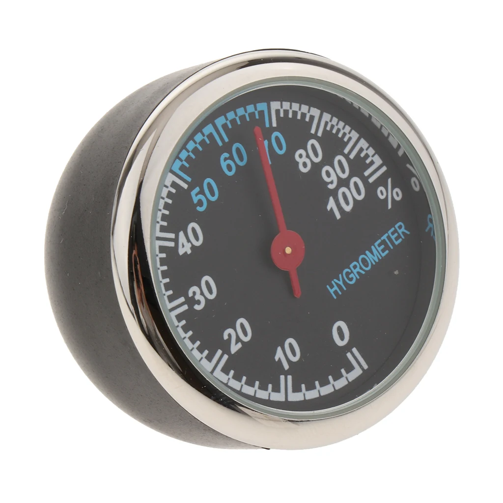  Car Vehicle Waterproof Hygrometer Battery Humidity Gauge Inside Outside Auto Temperature Meter Gauge Decoration NEW 