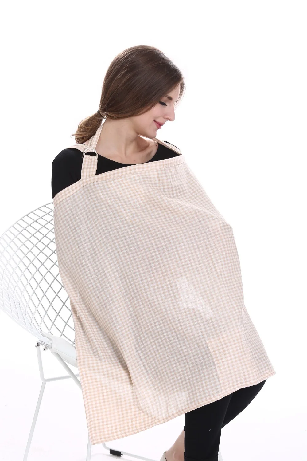 Breastfeeding Covers Baby Infant Breathable Cotton Muslin nursing cloth L large size big Nursing Cover Breastfeeding Covers Baby Infant Breathable Cotton Muslin nursing cloth L large size big Nursing Cover