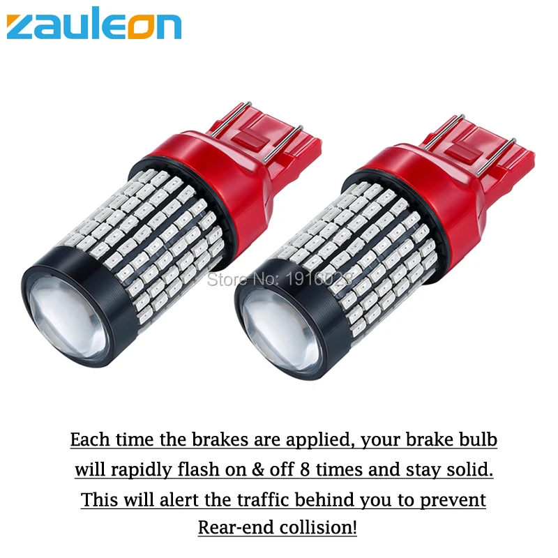 Светодиодный стоп сигнал Zauleon T20 7443 W21/5W 2 шт.|car light|lamp lamplamp led |