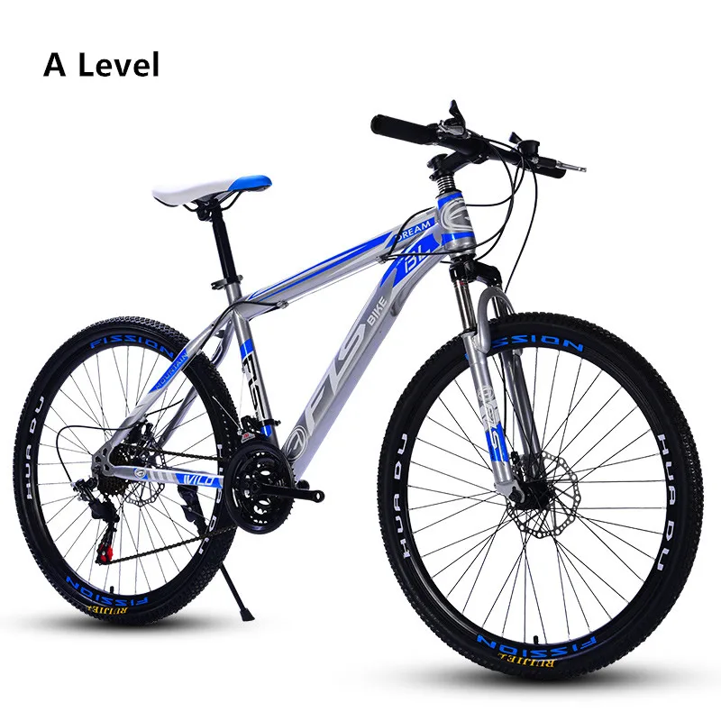 Clearance New Brand Mountain Bike Carbon Steel Frame 24/26 inch Wheel 27 Speed Dual Disc Brake Bicycle Outdoor Sports Downhill Bicicleta 2