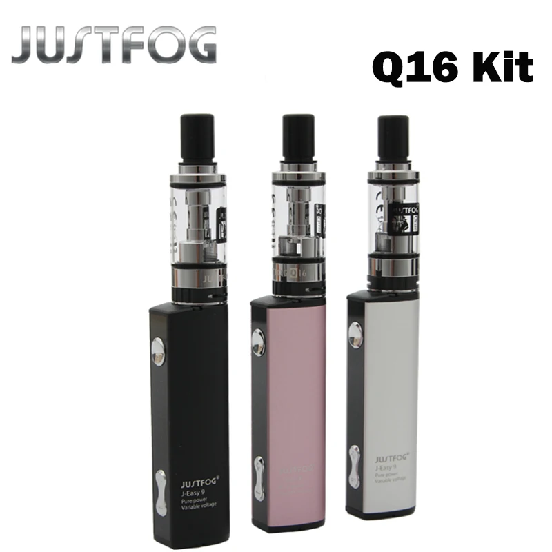 Justfog Q16 Starter Kit 900mah Li-ion Battery Variable voltage Anti-leakage Starshield System e Sigaret Starter Kit Justfog Q16 Starter Kit 900mah Li-ion Battery Variable voltage Anti-leakage Starshield System e Sigaret Starter Kit