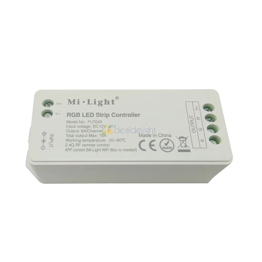 Milight 2.4g беспроводное устройство RGB RGBW RGBCCT светодио дный Управление Лер FUT043 FUT044 FUT045 Wi-Fi Smart Touch Панель Таймер Пульт дистанционного Управление FUT088