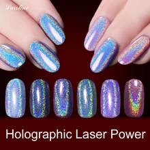 holographic powder Mirror Powder Effect Glitter Dust Magic Shimmer Nail Art Powder Decoration Tips Sequins Chrome