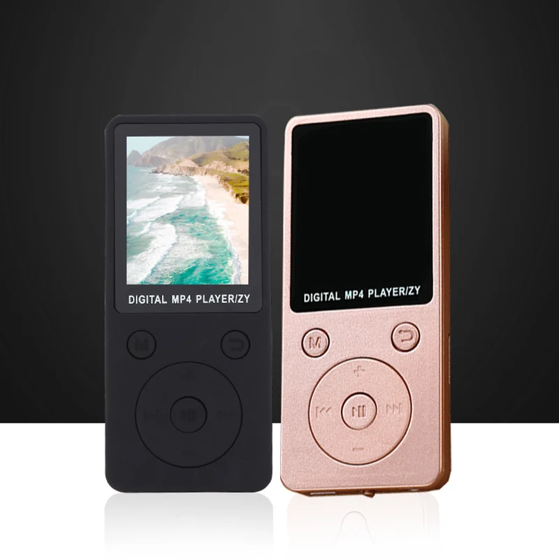 

MP4 Music Player Portable HD Screen Fashion Support 32GB TF Card Recording Radio GDeals