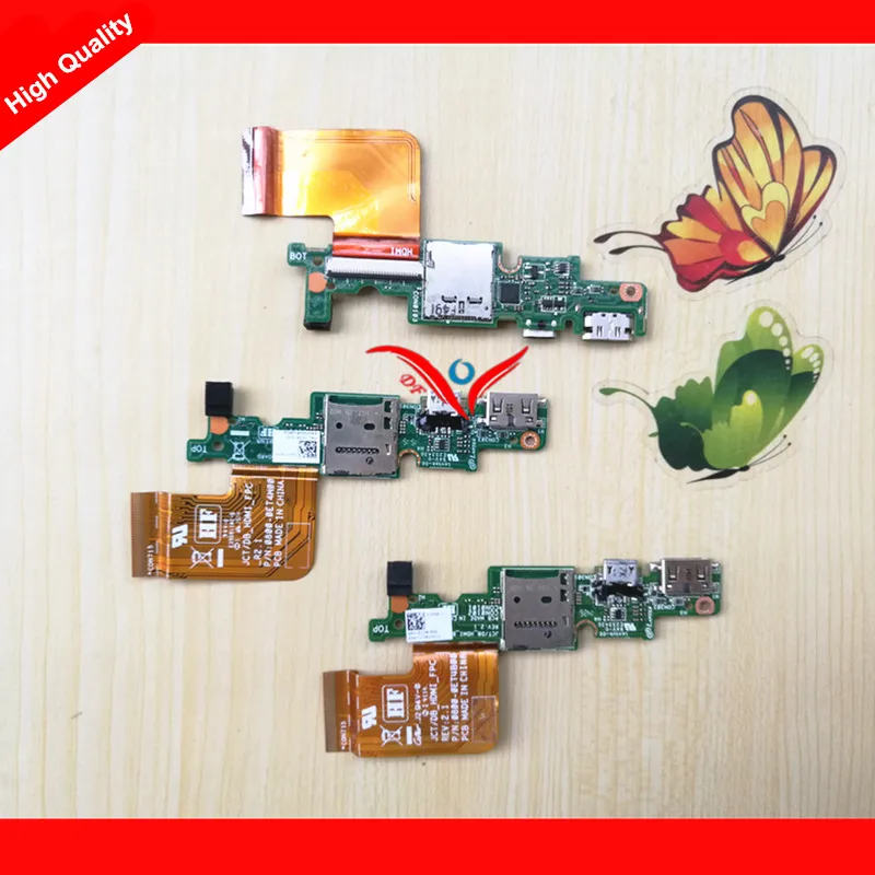 

original usb board fit for dell Venue 11 pro 7130 TF reader charger board JCT DB_HDMI_BOARD REV 2.1 test good