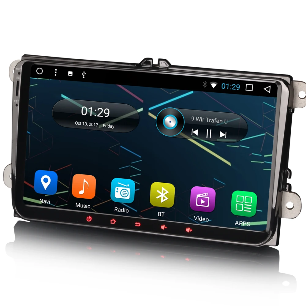 Android 7.1.2 Car GPS Radio For VW Sharan Amarok Scirocco Polo V 6R Autoradio DAB+Wifi Navi RDS Bluetooth CAM-IN AUX | Автомобили и