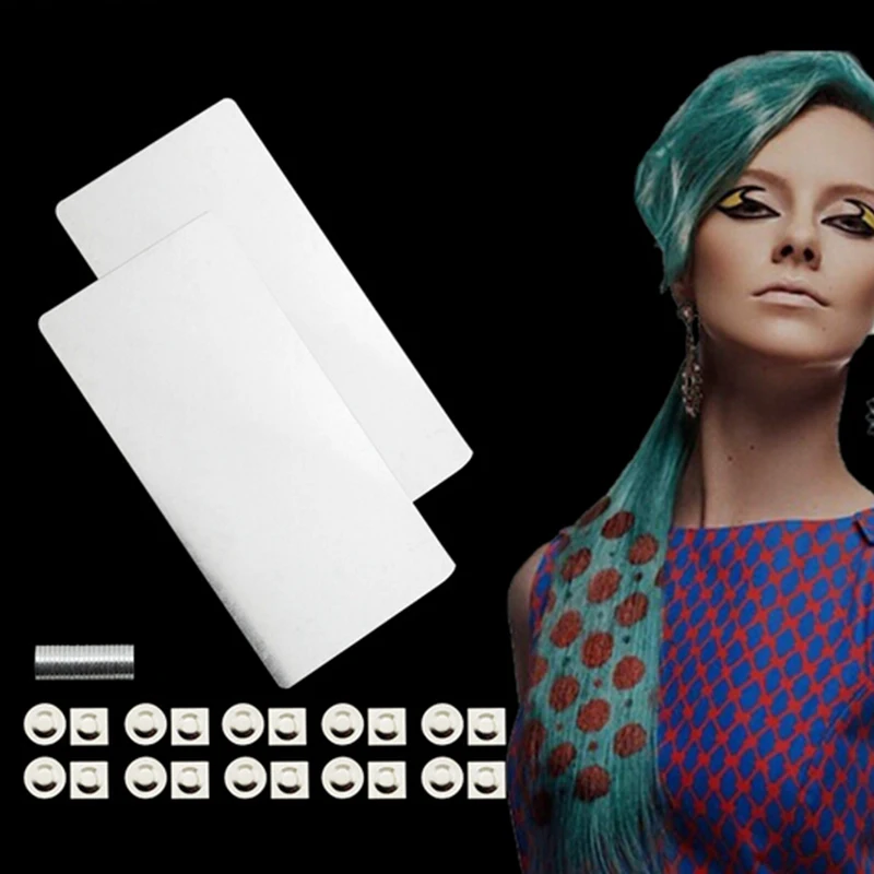 New Arrival 1 Set Reusable Hair Colouring Highlighting Dye Board Square