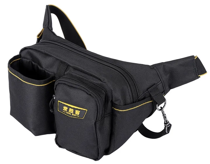 

CAMMITEVER Tool Bag Telecommunication Holder Electrician 600D Waterproof Cloth Rivet Tool Bag Belt Utility Kit Pocket Pouch