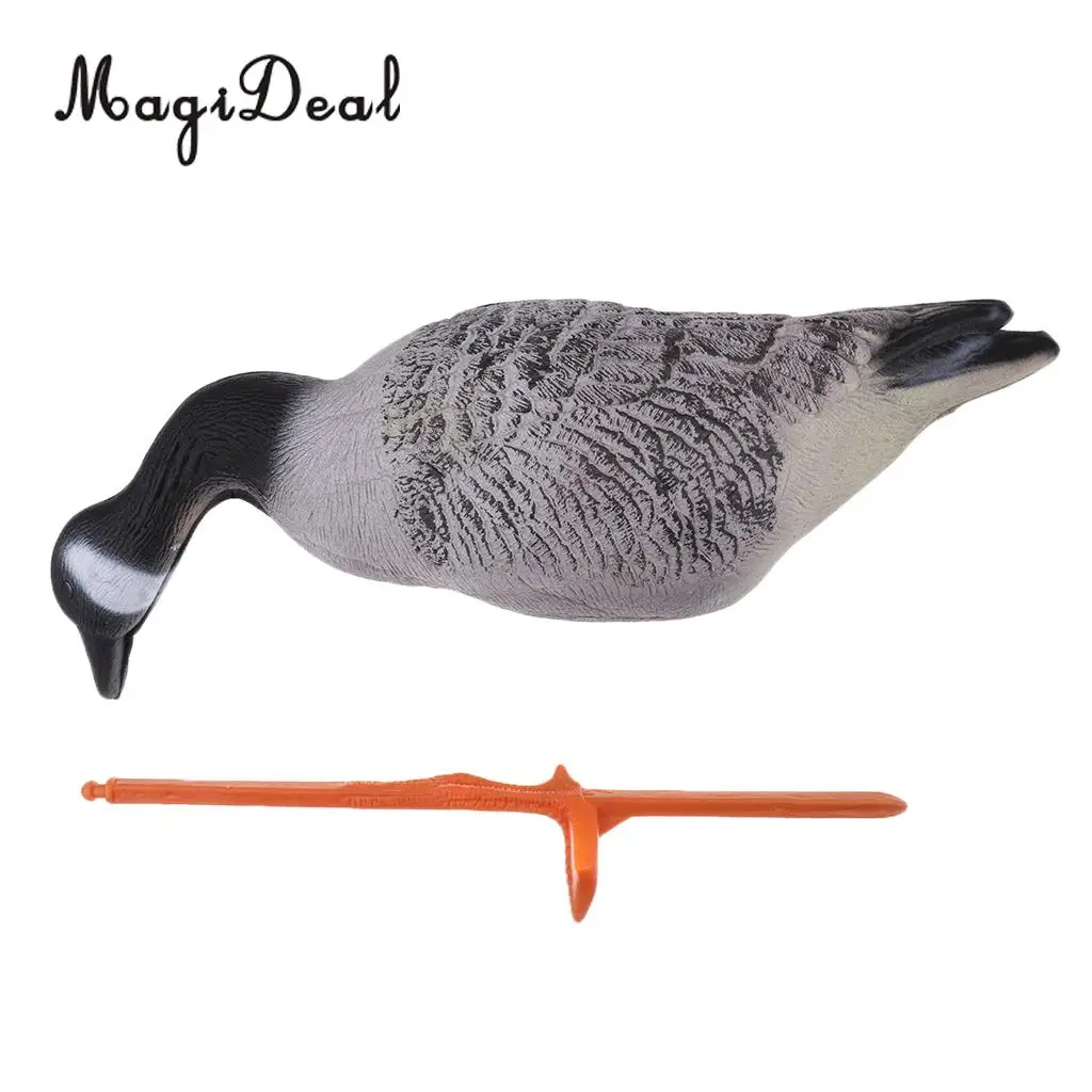 MagiDeal New Lifelike XPE Simulation Bait Goose for Outdoor Hunting Decoy Gaming Lawn Garden Backyard Ornament 3 Differ Goose 